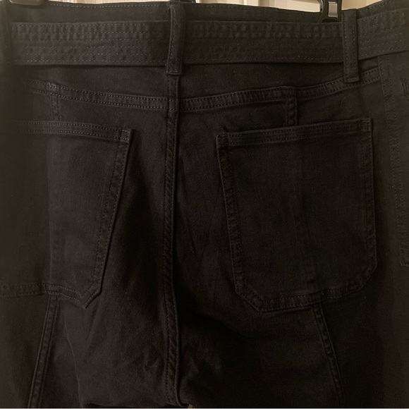 NWT Banana Republic Skinny Utility Jean Size 32 Long/Black - Picture 6 of 7
